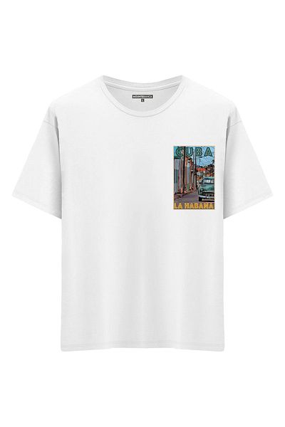 Mounte Bianca Unisex Kuba - Oversize T-Shirt