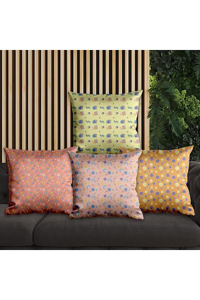 EJOYA 45cm Modern Design 4-piece Pillow and Throw Pillow Set - 113849
