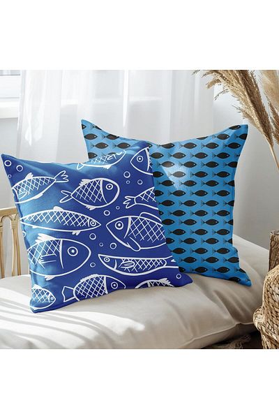 EJOYA Fish Designed Pillow Set of 2 - 45cm 113563