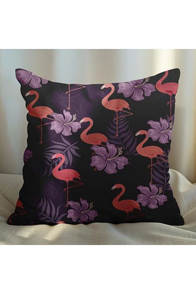 EJOYA Set de perne din 2 piese cu design Flamingo - 45 cm 113526