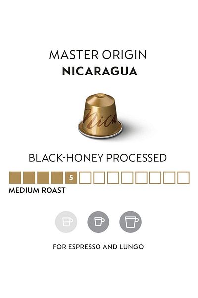 Nespresso Master Origin Series Nicaragua Capsule Coffee 10 Capsules