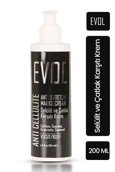 EVOL Anti-Cellulite and Stretch Mark Regional Slimming and Firming Gel (Cold Lipolise) 200 ml