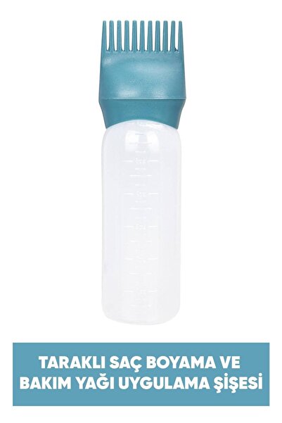 Anyela Μπουκάλι εφαρμογής λαδιού μαλλιών με χτένα