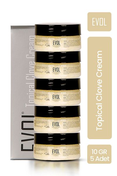 EVOL 5X10 ml Pain Reducing Topical Cream - Hair Removal, Prp and Permanent Makeup