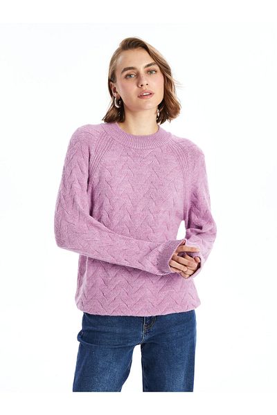 LC Waikiki Pulover de damă din tricotaje - decolteu și modelat