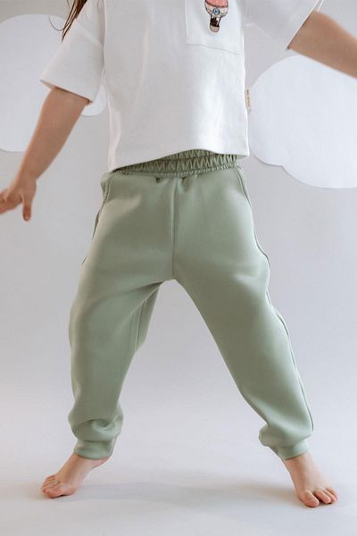C&City Girl's Cuffed Leg Sweatpants 871 Pistachio Green