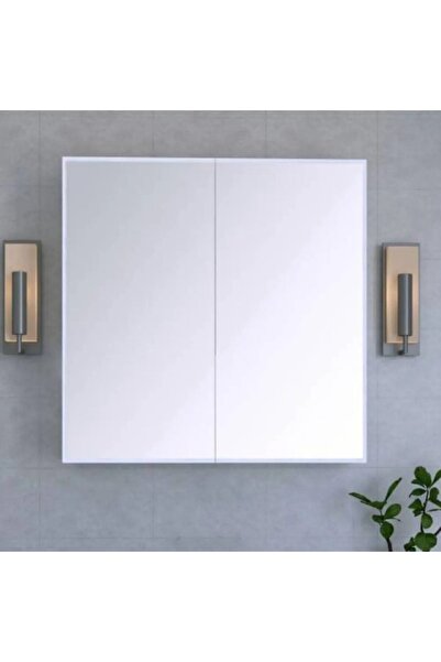 zerkaconcept Lavobo Üstü Aynalı Banyo Dolabı 60x60