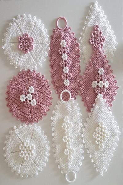 İnciShop Mega Bridal Dowry Fiber Set - Hand Knitted and Gua Sha