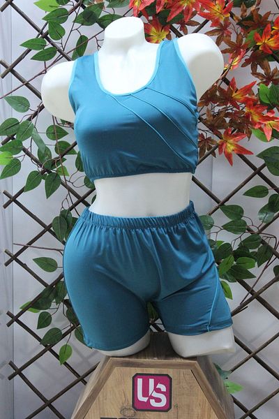 mikam Women's Striped Sponge Swimsuit - Swimmable and Stamped Pool/Sea