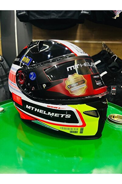 MT Helmets TEZ MOTOR MT HELMETS FF110 REVENGE 2 FULL FACE KAPALI MOTOSİKLET KASKI