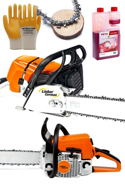 Lieber German Msc-230 Profesyonel Çift Egzozlu 2.1 Hp 52 Cc Benzinli Ağaç Dal...