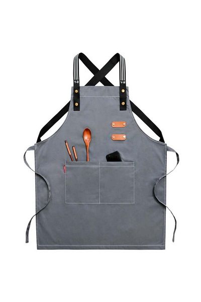 MIBRU Coffee Barista Apron ap-06 gray