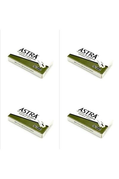 Astra Razor Razor Double Sided 5 Pieces X 4 = 20 Pieces Set