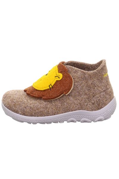 Superfit Μπεζ Happy Octi Felt Home Shoes - 1- 006295 -4000