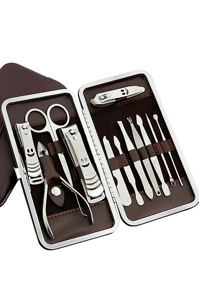 Onetick 12 Piece Manicure Pedicure Nail Care Set with Bag