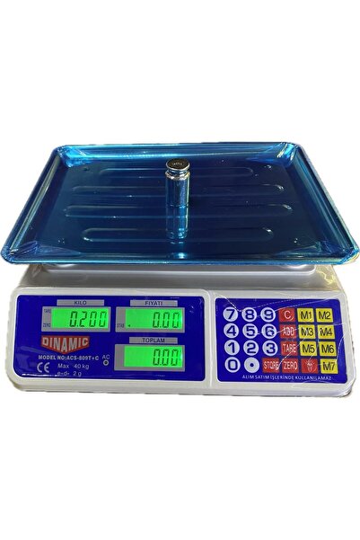 Dinamic 40Kg/2Gr Elektronik Hassas Terazi