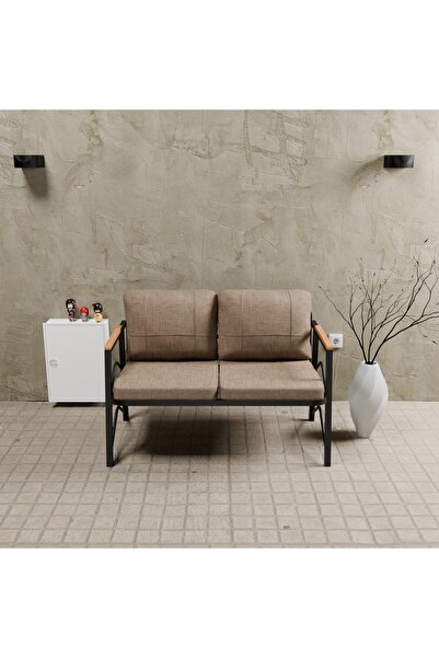 MB GARDEN FURNITURE Simetri Model, Balkon, Bahçe, Cafe, Metal Koltuk Takımı, ...