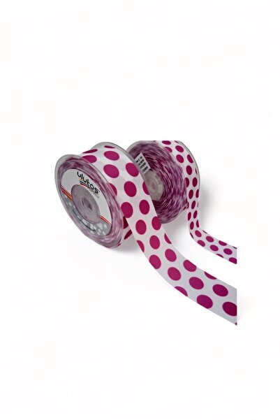 kalben accessories شريط نقل منقط منقوش من Grosgrain - لون 100%، عرض 4 سم، طول...