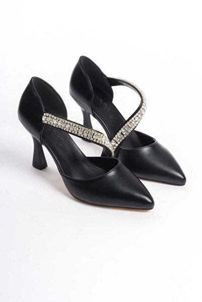 Moda Line حذاء بكعب حجري