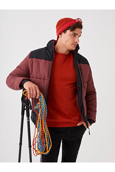 LC Waikiki Palton puf pentru bărbați - Standard Fit, guler vertical