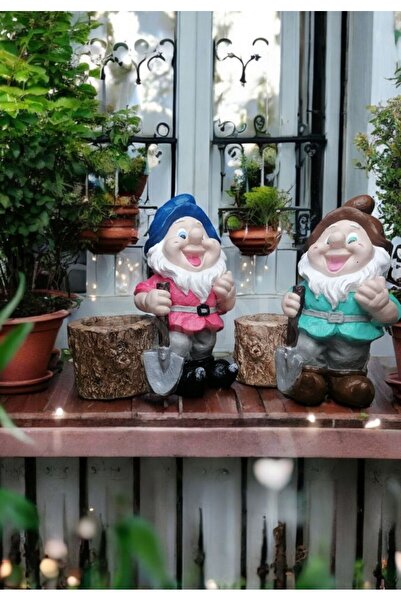 ZEALL DESIGNS Dekoratif Seramik Konsept El Yapımı Saksılı Cüce Bahçe Balkon S...