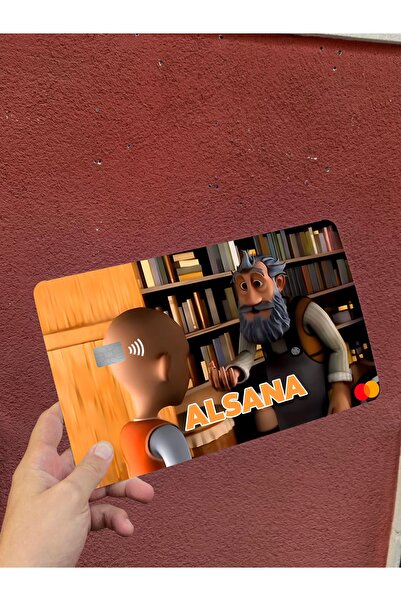 Ludios Keloğlan ''ALSANA Büyük Boy DEV Kredi, Banka Kart Kılıfı (18x29)