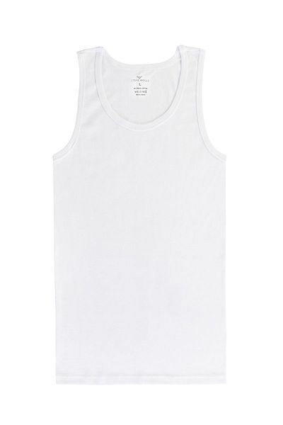 Steve Wolls Men's White 4-Piece Supreme Undershirt - 33102
