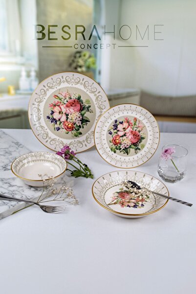 BESRAAVM LUXE BLOOM SET YEMEK TAKIMI