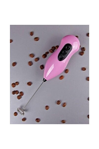 Aksa Mini Mikser Kahve Süt Köpürtücü Karıştırıcı Cappucino Mixer Pilli Çırpıcı