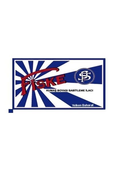 Viktoria Kumaş Boyası Siyah 2 paket+fiske Sabitleme 1paket