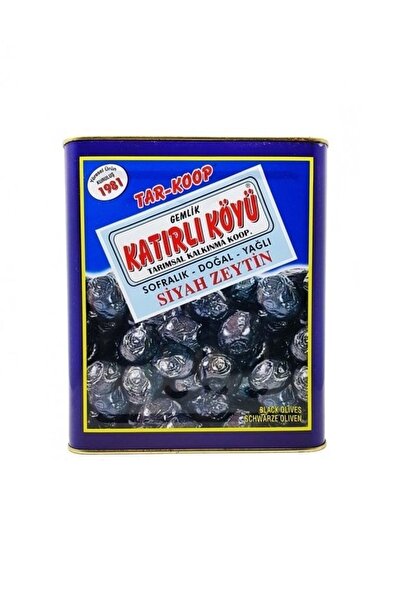 Katırlı Zeytin Tar-koop Katırlı Köyü Kahvaltılık Siyah Zeytin 10 Kg