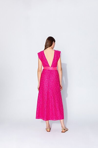 KAMEYA Midi Dress with Back Detail