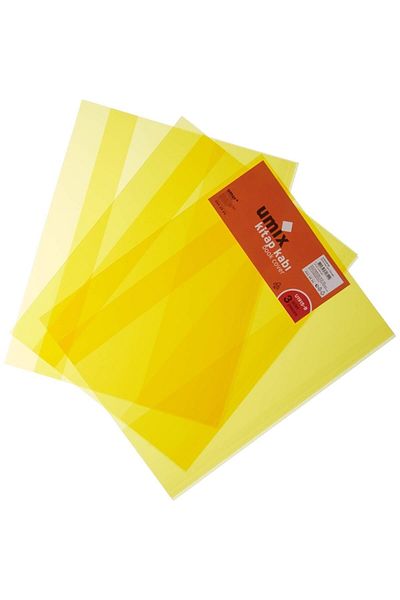 Umix Container pentru cărți cu bandă Umıx Triple / Galben