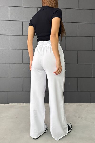 Sun Victoria Γυναικεία φούτερ με φαρδύ πόδι με ελαστική τσέπη με δύο νήματα