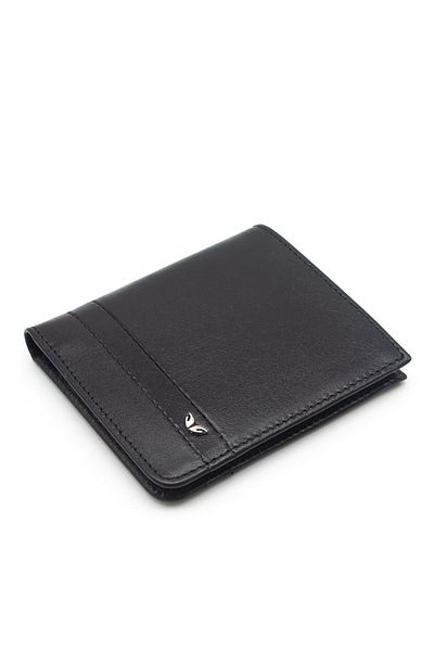 Tergan Men's Leather Wallet 1664B06 - Black