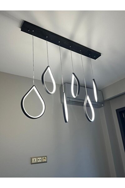 PeraTeknoloji Led Sarkıt Avize Damla 3renk - Tiflis 65 Cm