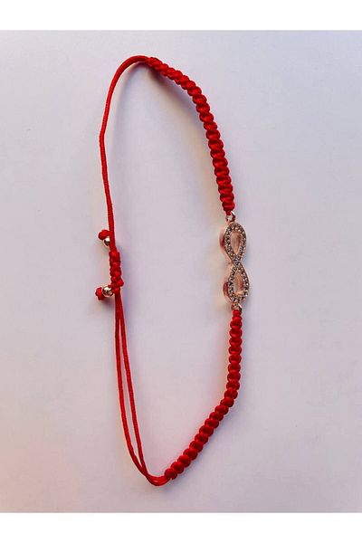 GALATA GIFT Macrame Bracelet with Infinity Sign Figure, Stone, Macrame Braided, Elevator Bracelet