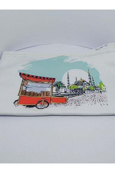 GALATA GIFT Θήκη για στυλό με χάντρες, πορτοφόλι, μίνι τσάντα 12x18