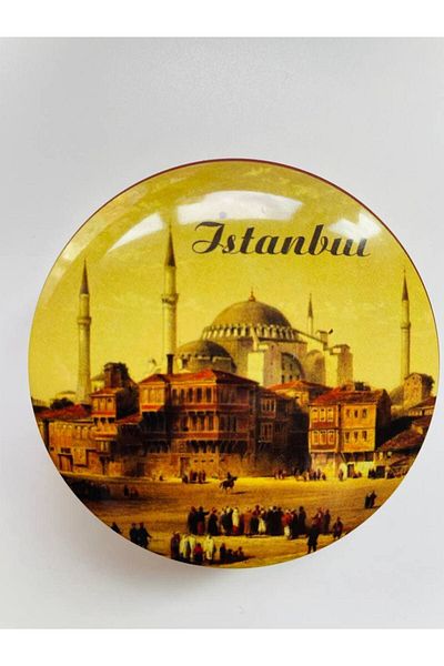 GALATA GIFT Метален, Керемиден, Автентичен, Сапунерка Истанбул и Натурален сапун