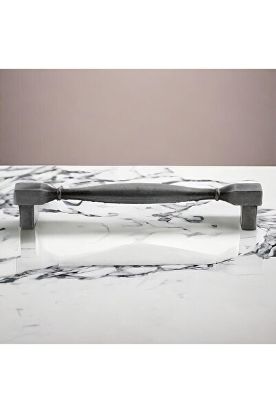 Badem10 Pătrat anticat argintiu antic 128 mm mobilier metalic sertar bucătărie dulap dulap mâner mâner