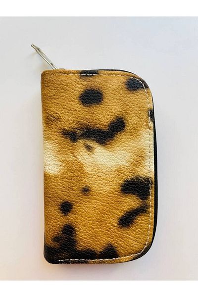 GALATA GIFT Картодържател, С цип, Портфолио, Портфейл, С цип, Скрит джоб, Картодържател