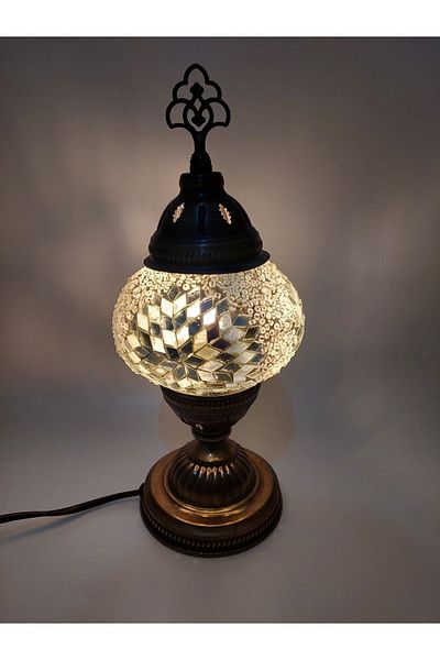 GALATA GIFT Lampshade Mosaic - Handmade Table Lamp, Number Two Bulb Gift