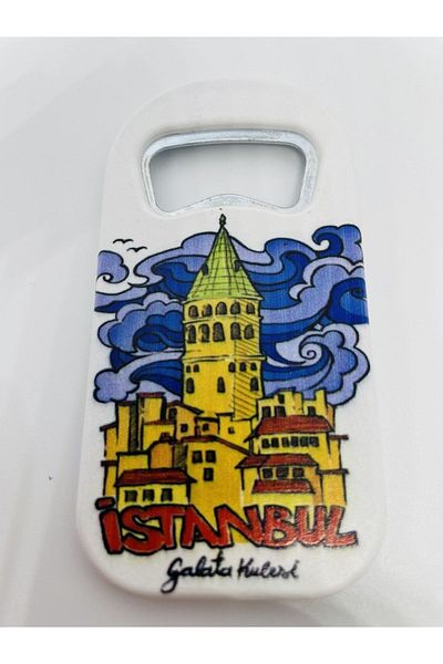 GALATA GIFT Magnet cu tematică Istanbul, deschizător de sticle