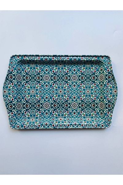 GALATA GIFT Metal Tray, Presentation Self-Service Tray, 25x16 Presentation Tray, Sturdy, Non-Colorizing, Anti-Scratching