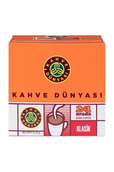 Kahve Dünyası 2 in 1 Classic 40 Pack