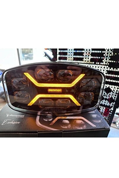 POLATLI OTO AKSESUAR DEMMON SİS LAMBASI SARI-BEYAZ 12/24V ( ANİMASYONLU )