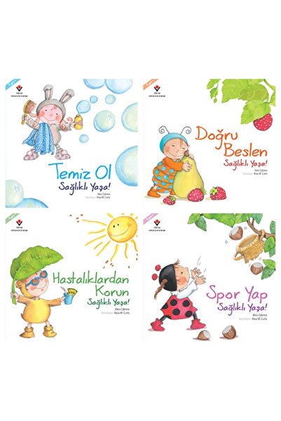 Tübitak Yayınları Tübitak Healthy Age Series 4 كتاب 5+ العمر (مرحلة ما قبل ال...