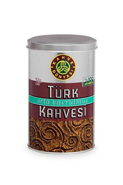 Kahve Dünyası Orta Kavrulmuş Türk Kahvesi 250 gr. 12'li