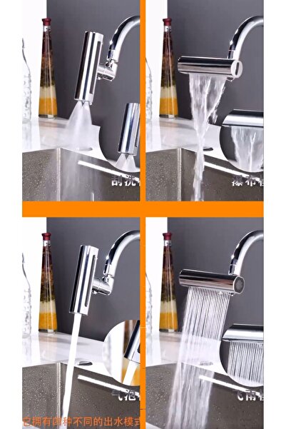 AQUATECH 4 Farklı Modlu Fonksiyonel Premium Mutfak Musluğu. Stoklar Tükeniyor…