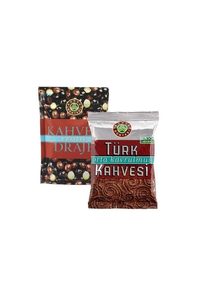 Kahve Dünyası Kahveli Draje Ve Orta Kavrulmuş Türk Kahvesi